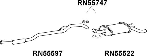 Veneporte RN55747 - Son səsboğucu furqanavto.az