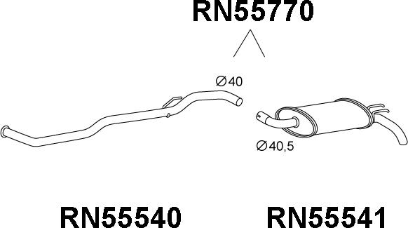 Veneporte RN55770 - Son səsboğucu furqanavto.az