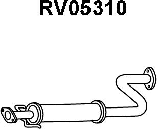 Veneporte RV05310 - Ön səsboğucu furqanavto.az