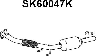 Veneporte SK60047K - Katalitik çevirici furqanavto.az