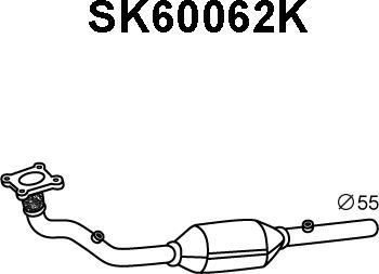 Veneporte SK60062K - Katalitik çevirici furqanavto.az