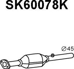 Veneporte SK60078K - Katalitik çevirici furqanavto.az