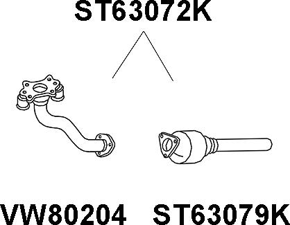 Veneporte ST63072K - Katalitik çevirici furqanavto.az