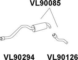 Veneporte VL90085 - Son səsboğucu furqanavto.az