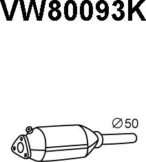 Veneporte VW80093K - Katalitik çevirici furqanavto.az