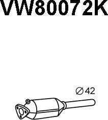 Veneporte VW80072K - Katalitik çevirici furqanavto.az