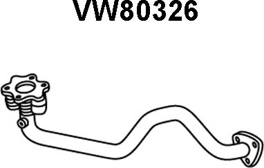 Veneporte VW80326 - Egzoz borusu furqanavto.az