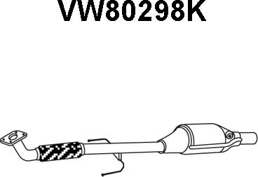 Veneporte VW80298K - Katalitik çevirici furqanavto.az