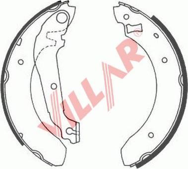 Villar 629.0535 - Əyləc Başlığı Dəsti furqanavto.az