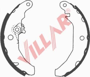 Villar 629.0529 - Əyləc Başlığı Dəsti furqanavto.az