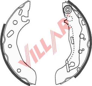 Villar 629.0656 - Əyləc Başlığı Dəsti furqanavto.az