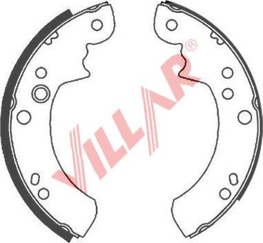 Villar 629.0653 - Əyləc Başlığı Dəsti furqanavto.az