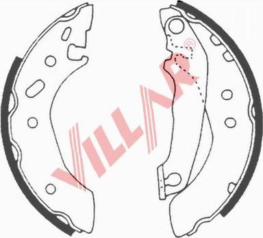 Villar 629.0607 - Əyləc Başlığı Dəsti furqanavto.az