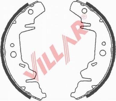 Villar 629.0687 - Əyləc Başlığı Dəsti furqanavto.az