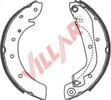 Villar 629.0630 - Əyləc Başlığı Dəsti furqanavto.az