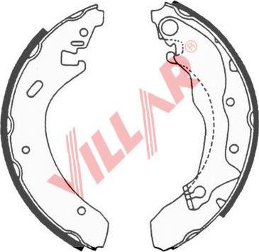 Villar 629.0631 - Əyləc Başlığı Dəsti furqanavto.az