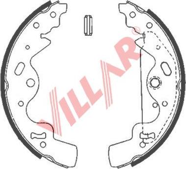 Villar 629.0842 - Əyləc Başlığı Dəsti furqanavto.az