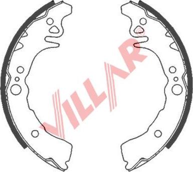 Villar 629.0852 - Əyləc Başlığı Dəsti furqanavto.az