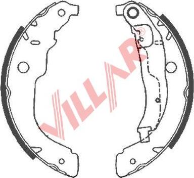 Villar 629.0863 - Əyləc Başlığı Dəsti furqanavto.az