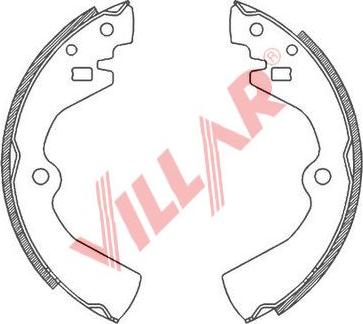 Villar 629.0809 - Əyləc Başlığı Dəsti furqanavto.az