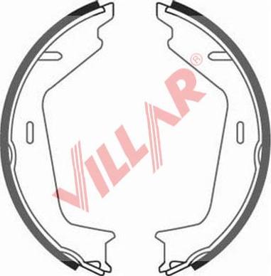 Villar 629.0830 - Əyləc başlığı dəsti, dayanacaq əyləci furqanavto.az