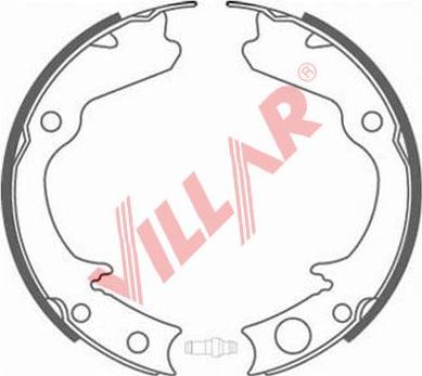 Villar 629.0832 - Əyləc başlığı dəsti, dayanacaq əyləci furqanavto.az