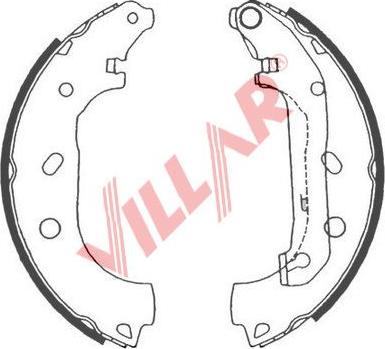 Villar 629.0823 - Əyləc Başlığı Dəsti furqanavto.az