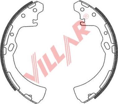 Villar 629.0751 - Əyləc Başlığı Dəsti furqanavto.az