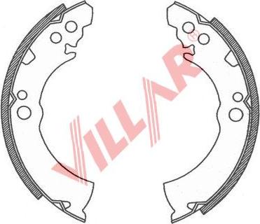 Villar 629.0752 - Əyləc Başlığı Dəsti furqanavto.az