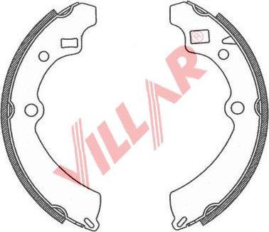 Villar 629.0765 - Əyləc Başlığı Dəsti furqanavto.az