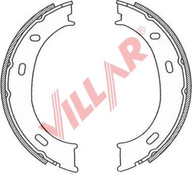 Villar 629.0786 - Əyləc başlığı dəsti, dayanacaq əyləci furqanavto.az