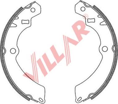 Villar 629.0770 - Əyləc Başlığı Dəsti furqanavto.az