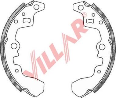 Villar 629.0773 - Əyləc Başlığı Dəsti furqanavto.az