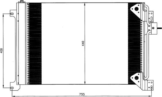 Waeco 8880400400 - Kondenser, kondisioner furqanavto.az