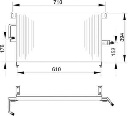 Waeco 8880400050 - Kondenser, kondisioner furqanavto.az