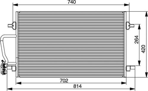 Waeco 8880400058 - Kondenser, kondisioner furqanavto.az