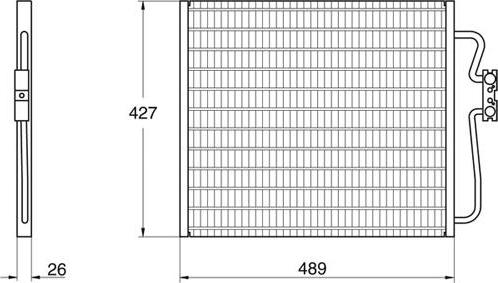 Waeco 8880400060 - Kondenser, kondisioner furqanavto.az