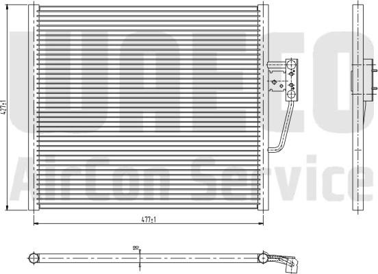 Waeco 8880400062 - Kondenser, kondisioner furqanavto.az