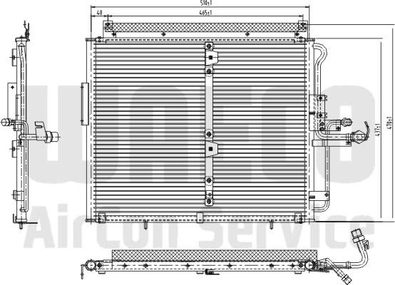 Waeco 8880400001 - Kondenser, kondisioner furqanavto.az