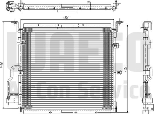 Waeco 8880400008 - Kondenser, kondisioner furqanavto.az