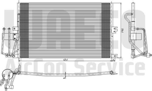 Waeco 8880400087 - Kondenser, kondisioner furqanavto.az