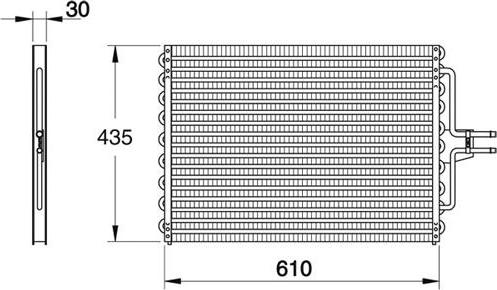 Waeco 8880400032 - Kondenser, kondisioner furqanavto.az