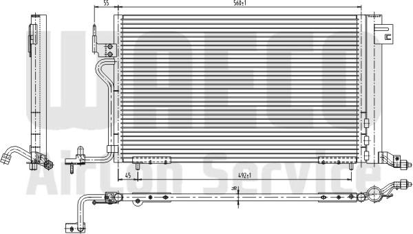 Waeco 8880400146 - Kondenser, kondisioner furqanavto.az