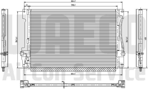 Waeco 8880400105 - Kondenser, kondisioner furqanavto.az