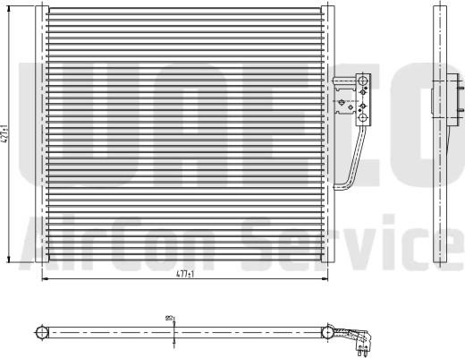 Waeco 8880400187 - Kondenser, kondisioner furqanavto.az