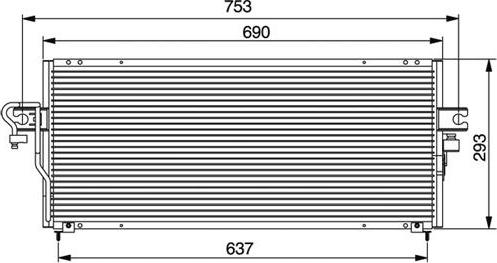 Waeco 8880400121 - Kondenser, kondisioner furqanavto.az