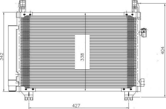 Waeco 8880400383 - Kondenser, kondisioner furqanavto.az