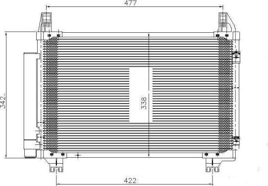 Waeco 8880400382 - Kondenser, kondisioner furqanavto.az