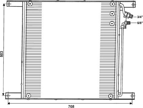 Waeco 8880400336 - Kondenser, kondisioner furqanavto.az