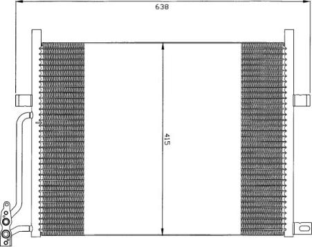 Waeco 8880400330 - Kondenser, kondisioner furqanavto.az